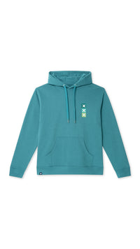 AMAZON GREEN SQUARE HOODIE