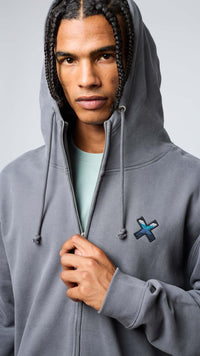 FULL ZIP HOODIE NEDERLAND ASH