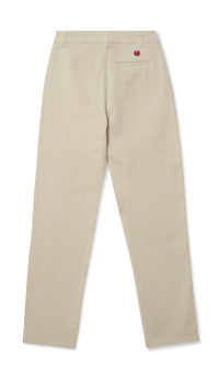 BEIGE HEART WOMAN CHINO PANTS