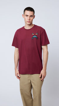 BURGUNDY CLASSIC TEE