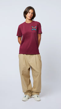 BURGUNDY CLASSIC TEE