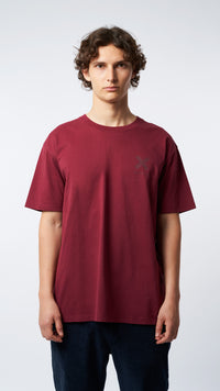 BURGUNDY KARMA TEE