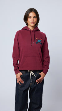 BURGUNDY CLASSIC HOODIE