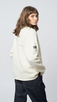 SUDADERA ISLAND CREMA