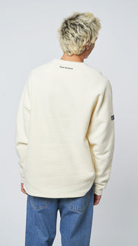 SUDADERA ISLAND CREMA