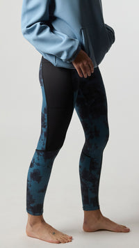 DARK BLUE ACTIVE WOMAN LEGGINGS