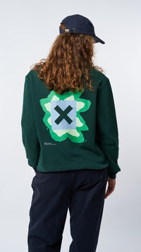 SUDADERA COSMIC VERDE