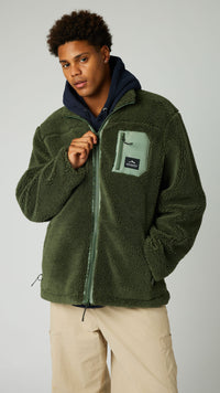 GREEN TENT POLAR JACKET