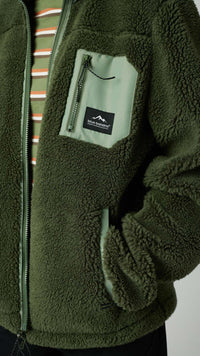 GREEN TENT POLAR JACKET