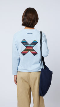 ICE BLUE CLASSIC LS TEE