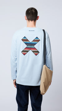 ICE BLUE CLASSIC LS TEE