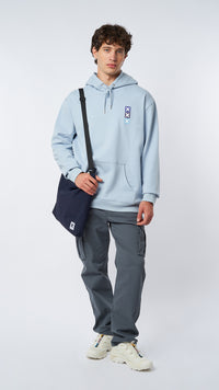 HOODIE SQUARE ICE BLUE