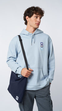 HOODIE SQUARE ICE BLUE