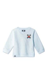 SUDADERA KIDS CLASSIC ICE BLUE