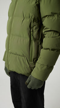 KHAKI NEST PUFFER PARKA