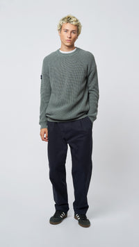 KHAKI TOPAZ KNITTED SWEATER