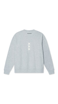 LIGHT GREY MELANGE BONFIRE CREW