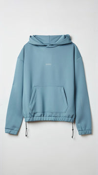 LIGHT BLUE TECH HOODIE