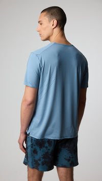 LIGHT BLUE TRAIN TEE