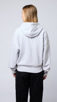 FULL ZIP HOODIE BANANA LIGHT GREY MELANGE