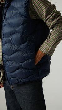 NAVY BLIZZARD PUFFER VEST