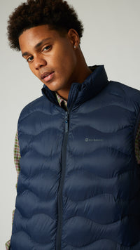 NAVY BLIZZARD PUFFER VEST