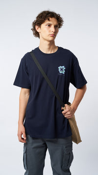 NAVY COSMIC TEE