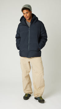 NAVY NEST PUFFER PARKA