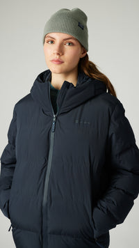 NAVY NEST PUFFER PARKA