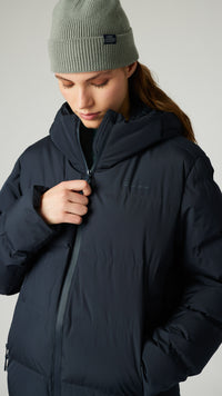 NAVY NEST PUFFER PARKA