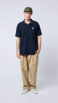 NAVY BANANA POLO