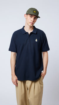 NAVY BANANA POLO