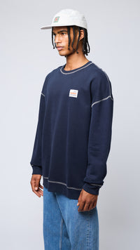 SUDADERA FRAME AZUL MARINO