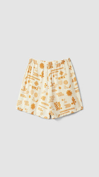 SHORTS MUJER TILE ECRU