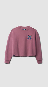 SUDADERA MUJER CLASSIC BERRY