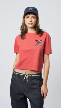 CAMISETA MUJER CLASSIC ROJA