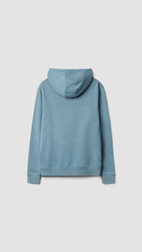 SUDADERA CON CAPUCHA ICONIC SKY BLUE