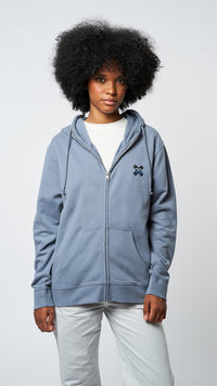 SKY BLUE NEDERLAND FULL ZIP HOODIE