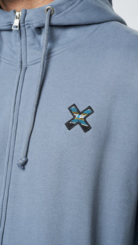 FULL ZIP HOODIE NEDERLAND SKY BLUE