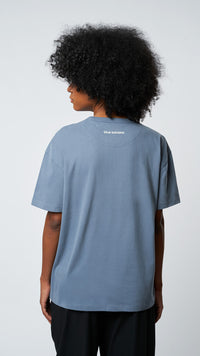 SKY BLUE PATCH TEE