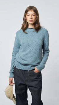 JERSEY KNITTED PATH SKY BLUE