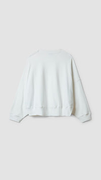 SUDADERA MUJER CLEAN BLANCA