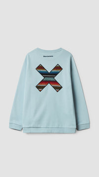 SUDADERA KIDS CLASSIC ICE BLUE