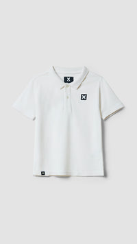 POLO KIDS NATURE BLANCO