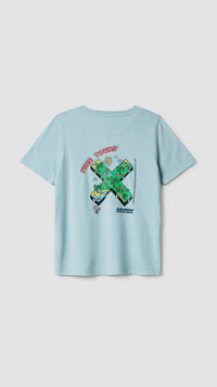 CAMISETA KIDS TOURS ICE BLUE