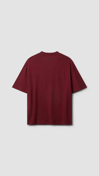 CAMISETA PATCH BURGUNDY