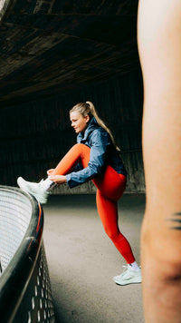 VOLCANO RED ACTIVE WOMAN LEGGINS