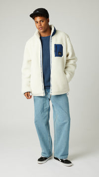 WHITE TENT POLAR JACKET