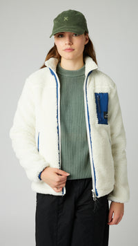 WHITE TENT POLAR JACKET