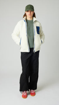 WHITE TENT POLAR JACKET